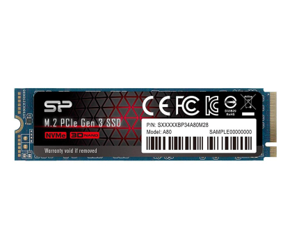 Dysk wewnętrzny SILICON POWER P34A80 1TB M.2 SP001TBP34A80M28